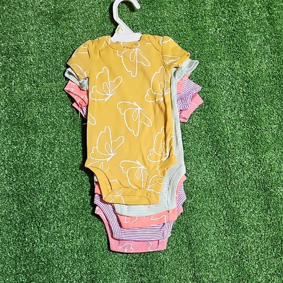 Carter's Multicolor Baby Girl Onesie Set - Picture 8 of 8